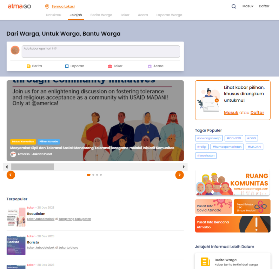 ATMAGO - Social Platform