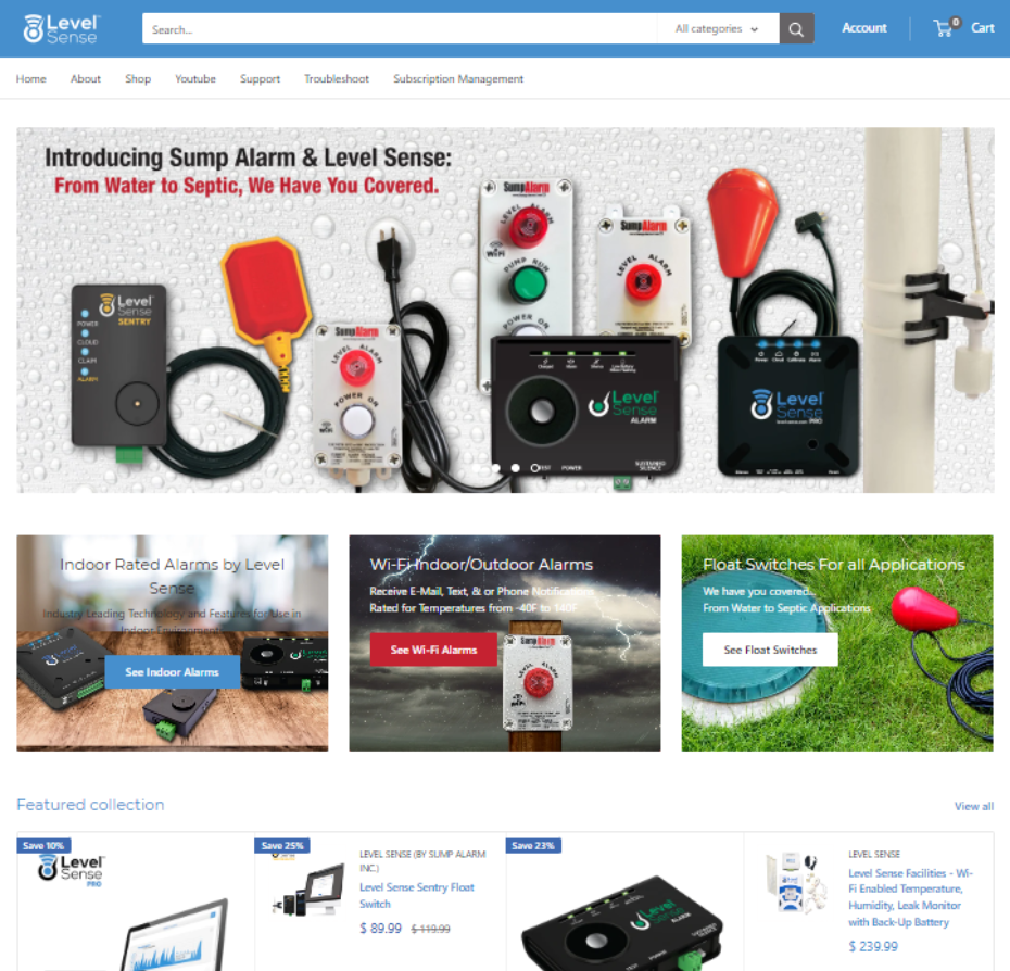 LEVEL SENSE - IoT Solutions