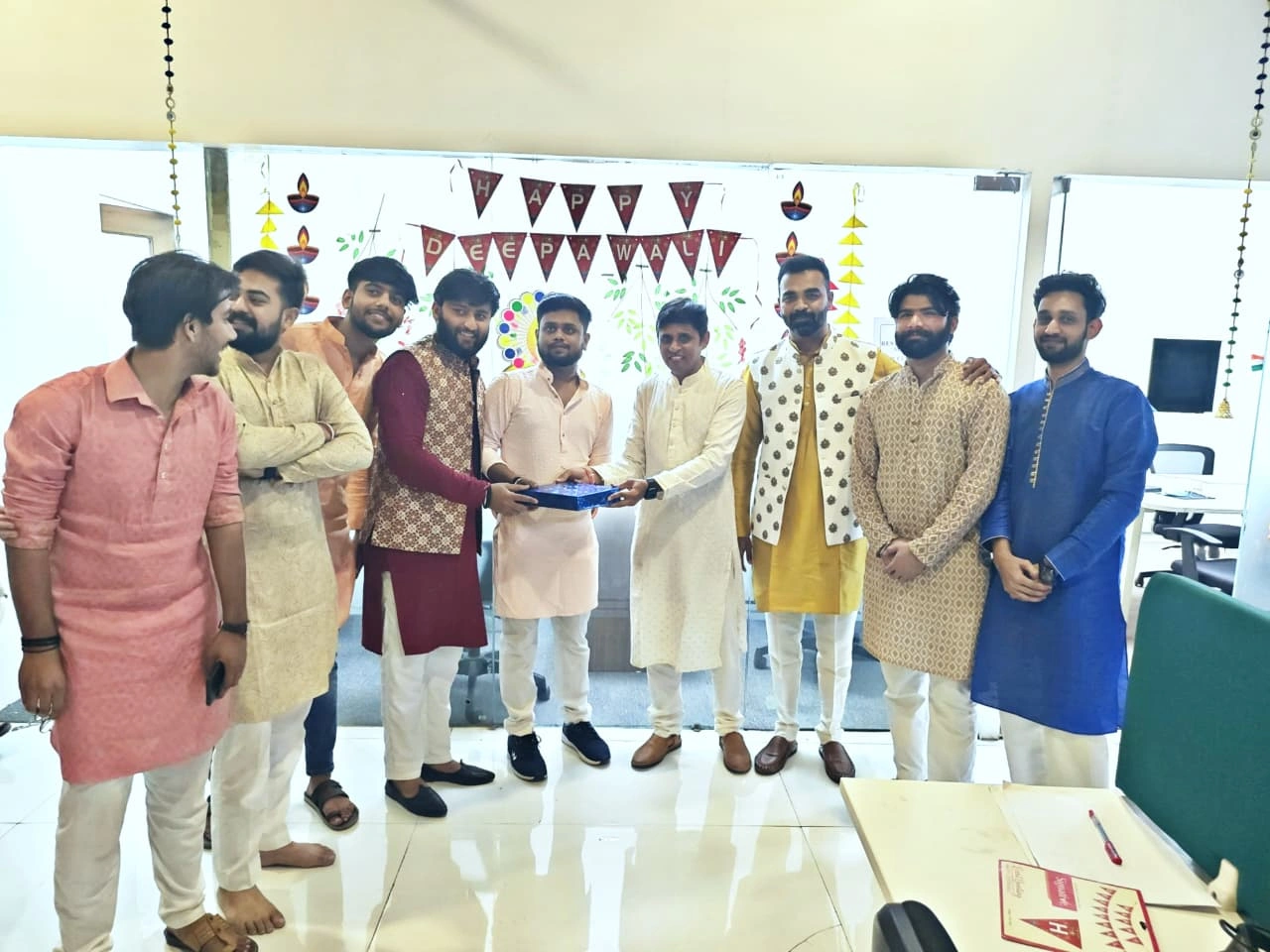 Festivals at SkedGroup — company culture and team life — festival celebration — Diwali celebration — Festivals Diwali 3 — photo 7