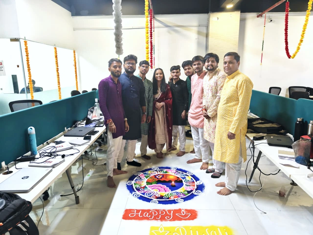 Festivals at SkedGroup — company culture and team life — festival celebration — Diwali celebration — Festivals Diwali 6 — photo 10
