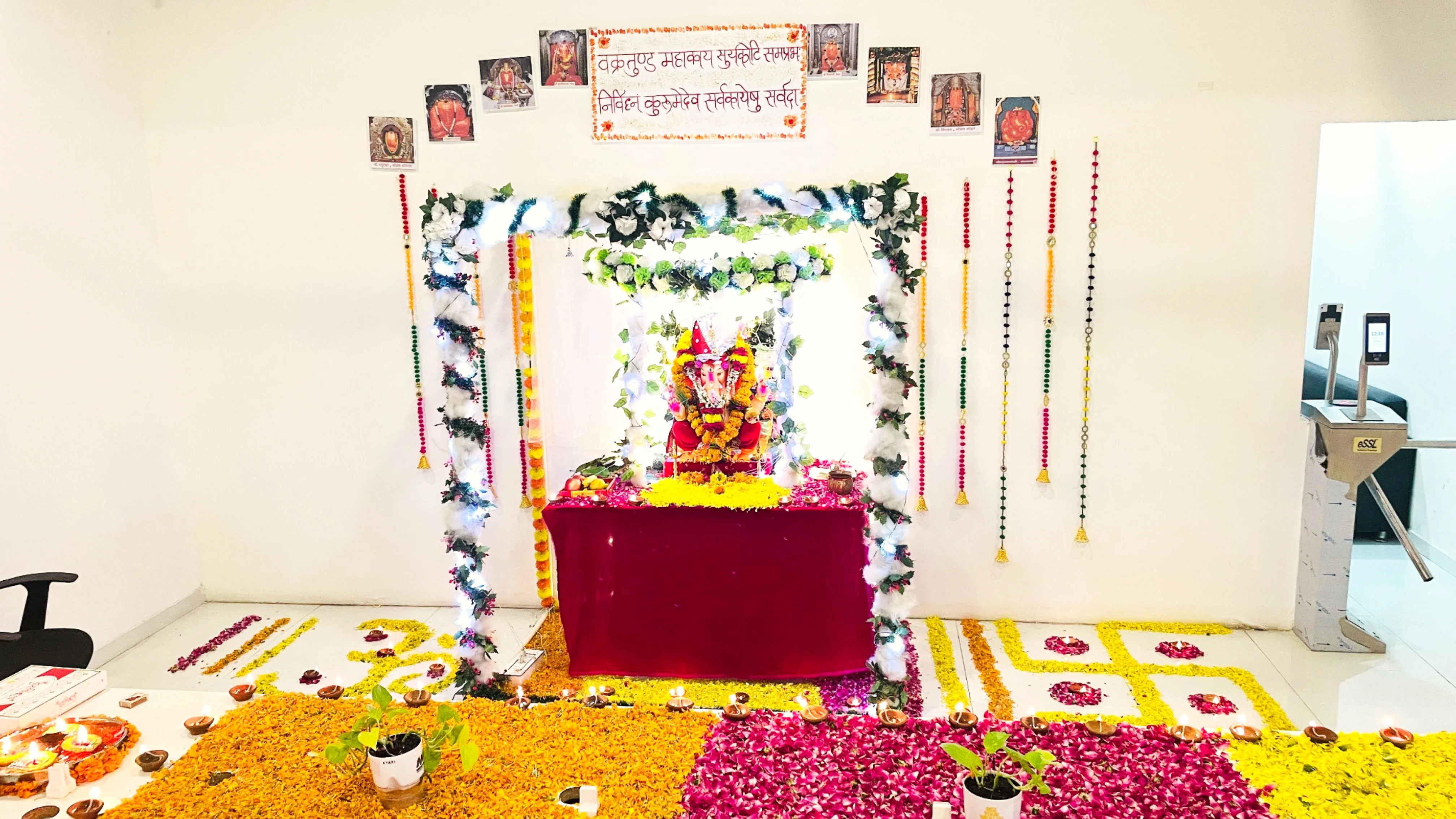 Festivals at SkedGroup — company culture and team life — festival celebration — Ganesh Chaturthi — Festivals Ganeshji 1 — photo 13