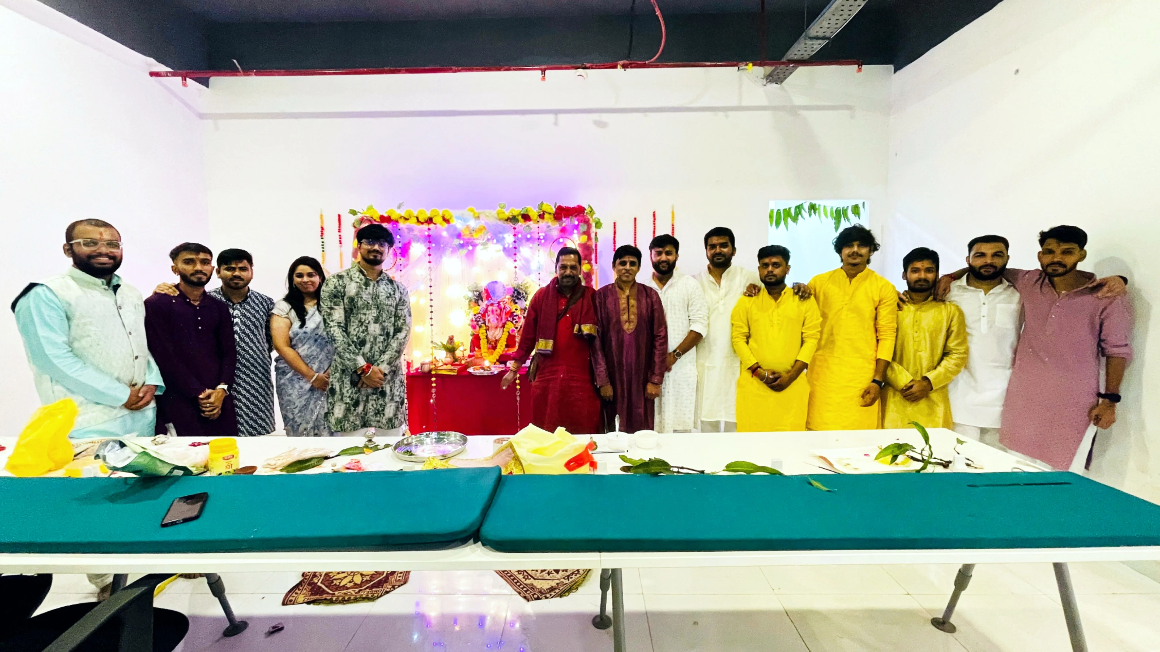 Festivals at SkedGroup — company culture and team life — festival celebration — Ganesh Chaturthi — Festivals Ganeshji 2 — photo 15