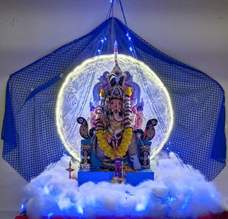 Festivals at SkedGroup — company culture and team life — festival celebration — Ganesh Chaturthi — Festivals Ganeshji 4 — photo 17