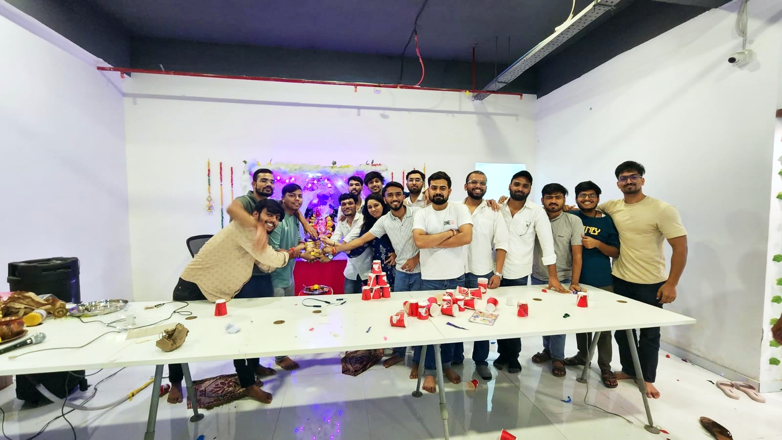 Festivals at SkedGroup — company culture and team life — festival celebration — Ganesh Chaturthi — Festivals Ganeshji 8 — photo 21